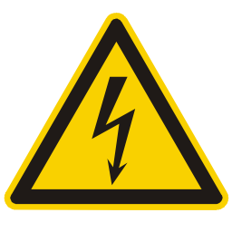 pictogram din w008 electricisty
